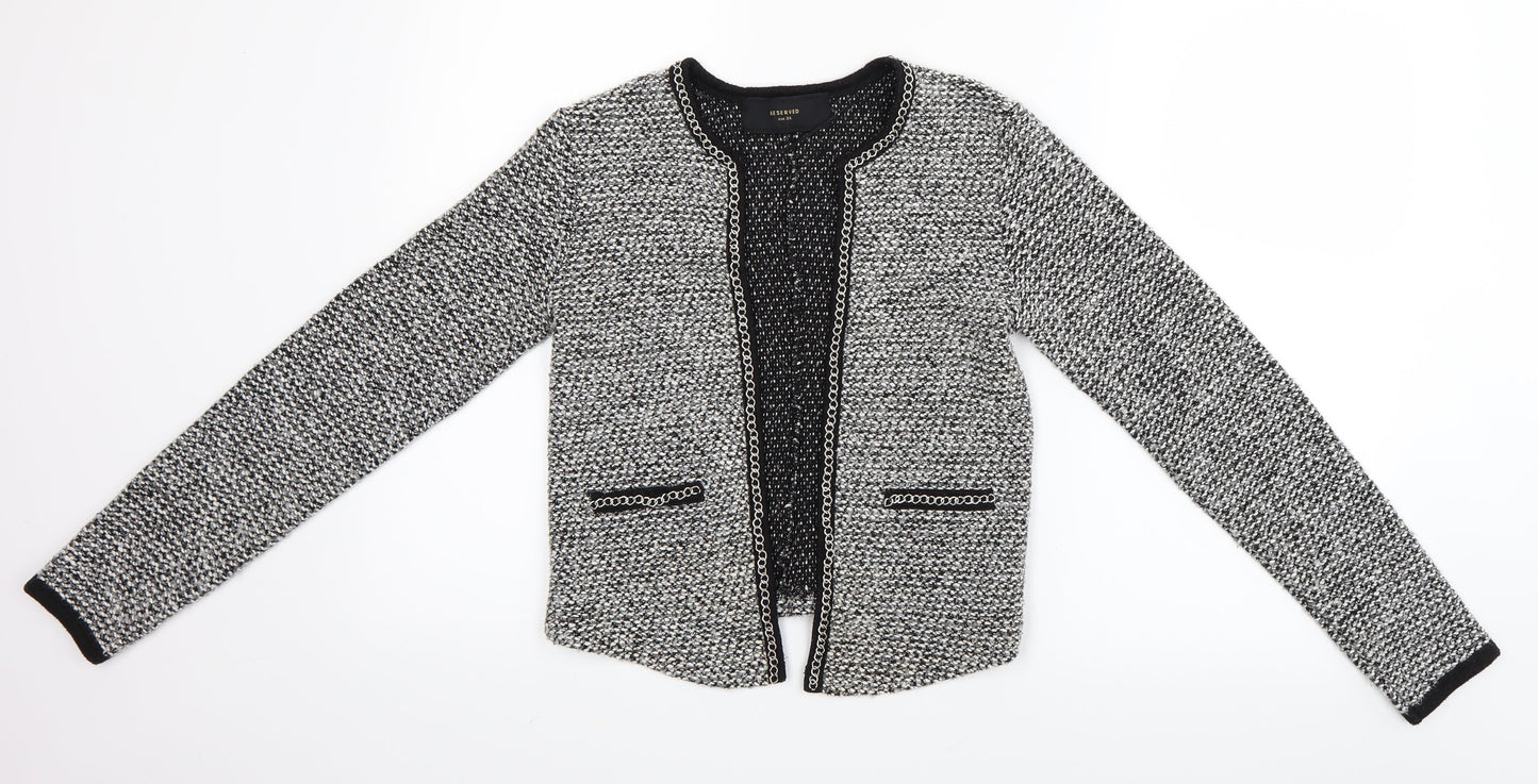 RESERVED Womens Black   Cardigan Jumper Size 6