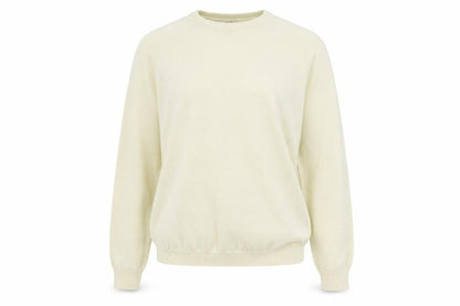 EWM Womens Beige  Knit Pullover Jumper Size 14