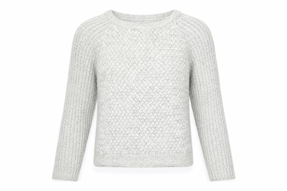 Select Womens Grey  Knit Pullover Jumper Size 12