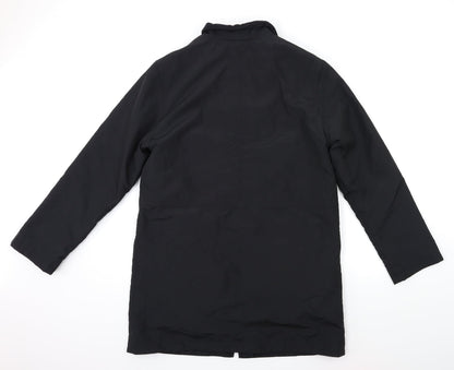 JFW Womens Black   Overcoat Coat Size 10