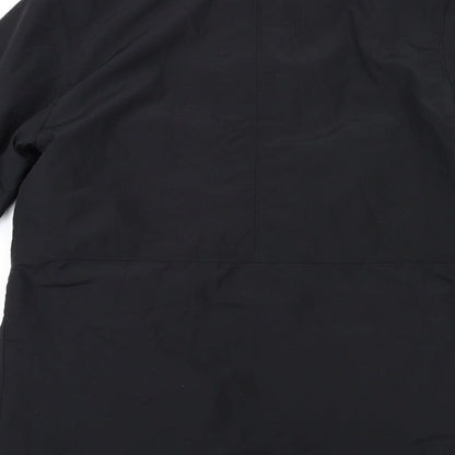 JFW Womens Black   Overcoat Coat Size 10