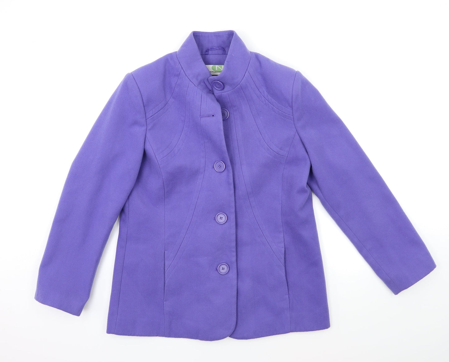 Northmoor Womens Blue   Overcoat Coat Size 12