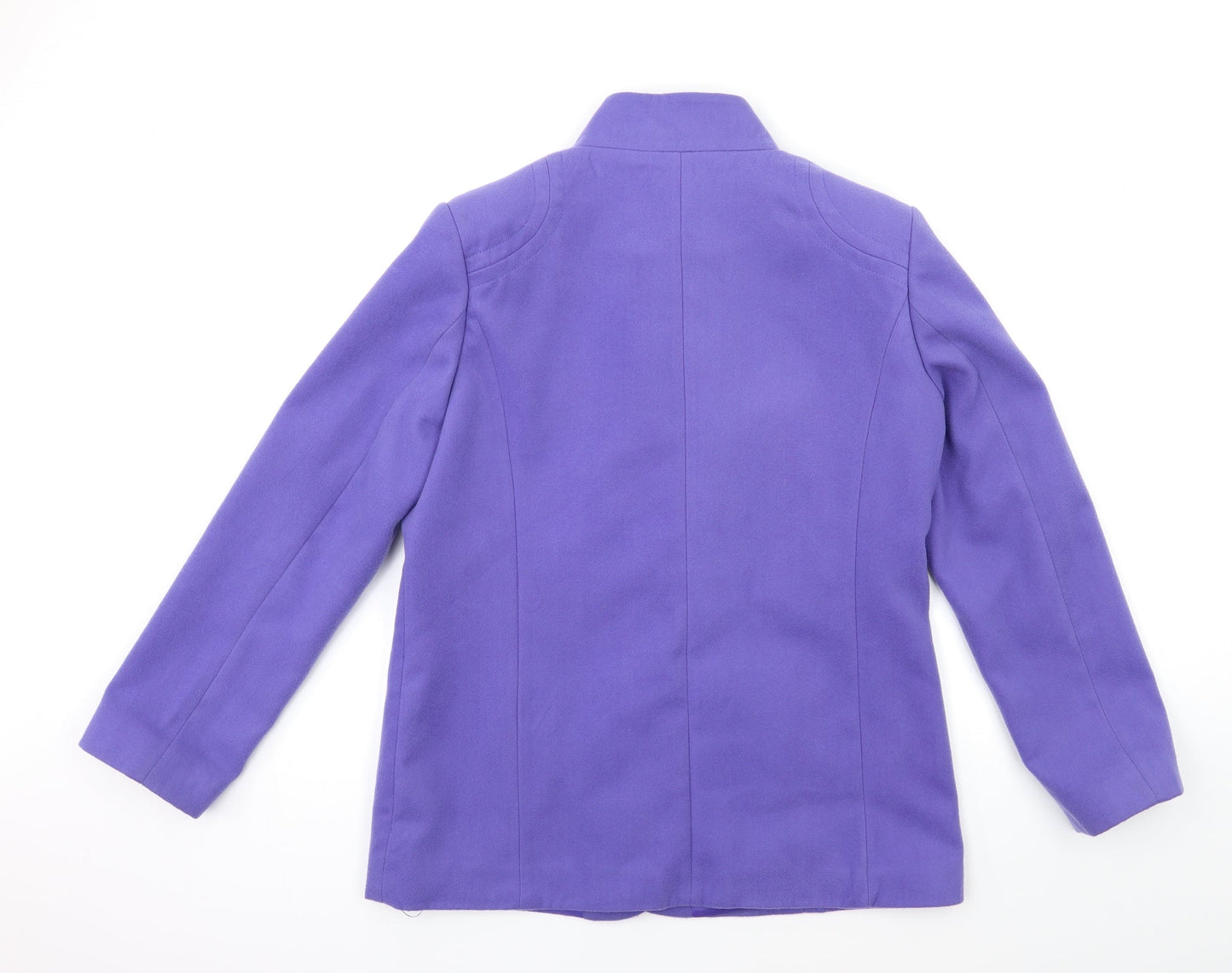 Northmoor Womens Blue   Overcoat Coat Size 12