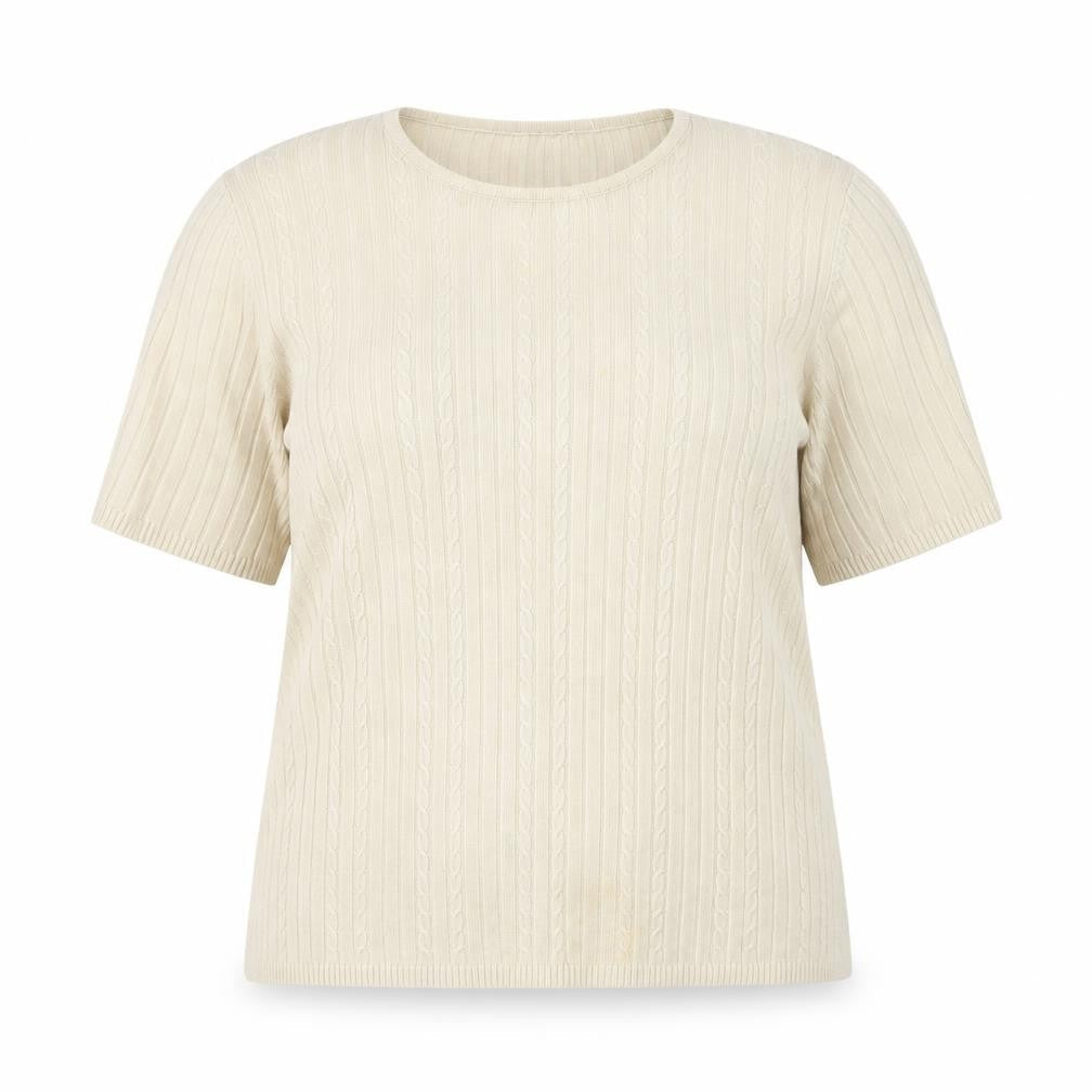 BHS Womens Beige  Knit Pullover Jumper Size 18