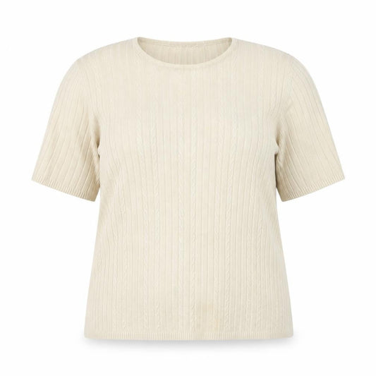 BHS Womens Beige  Knit Pullover Jumper Size 18