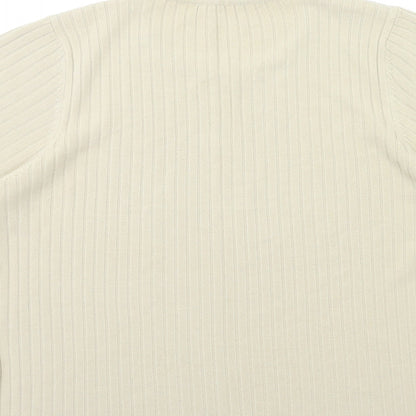 BHS Womens Beige  Knit Pullover Jumper Size 18