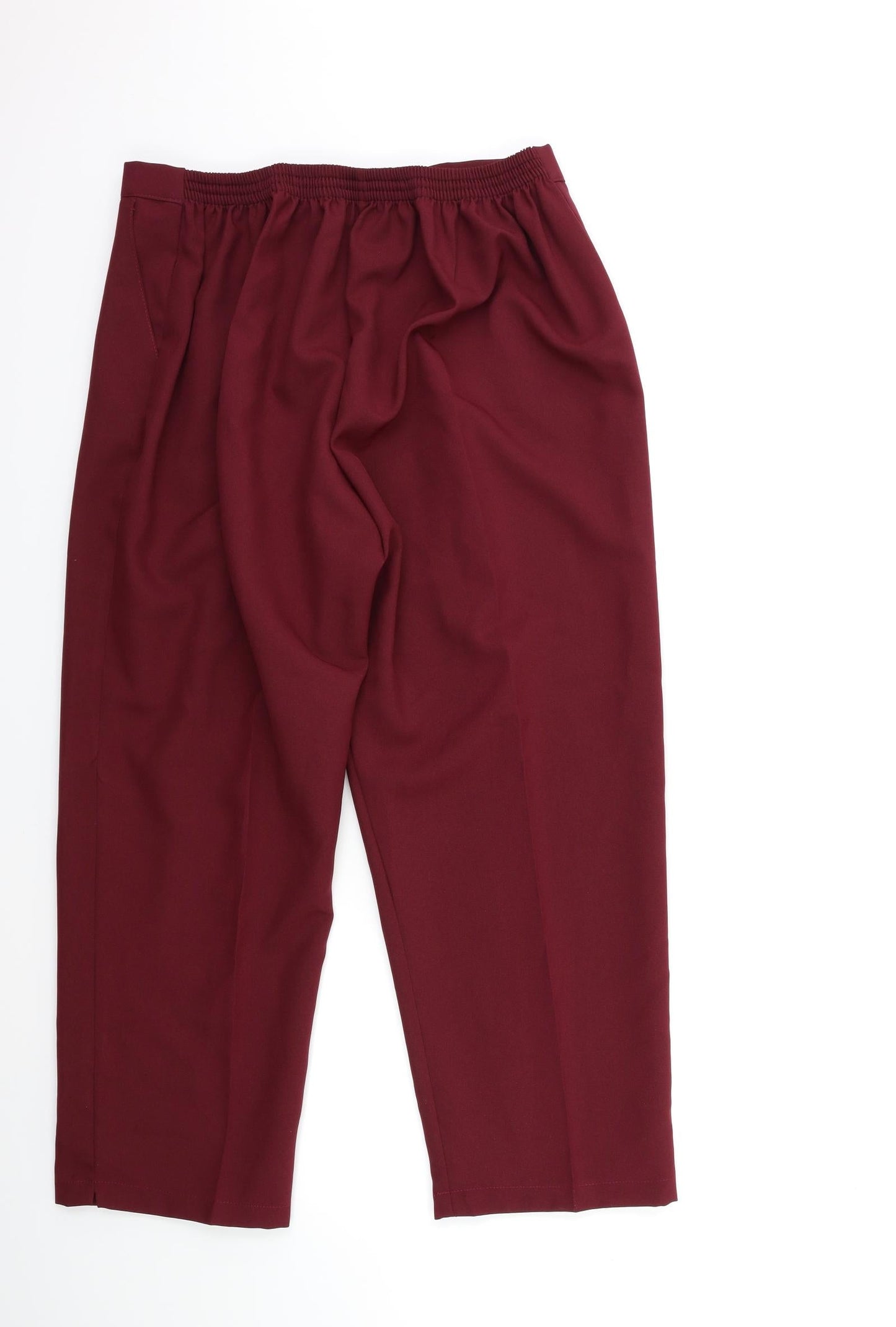 Preworn Womens Red   Trousers  Size S L26 in