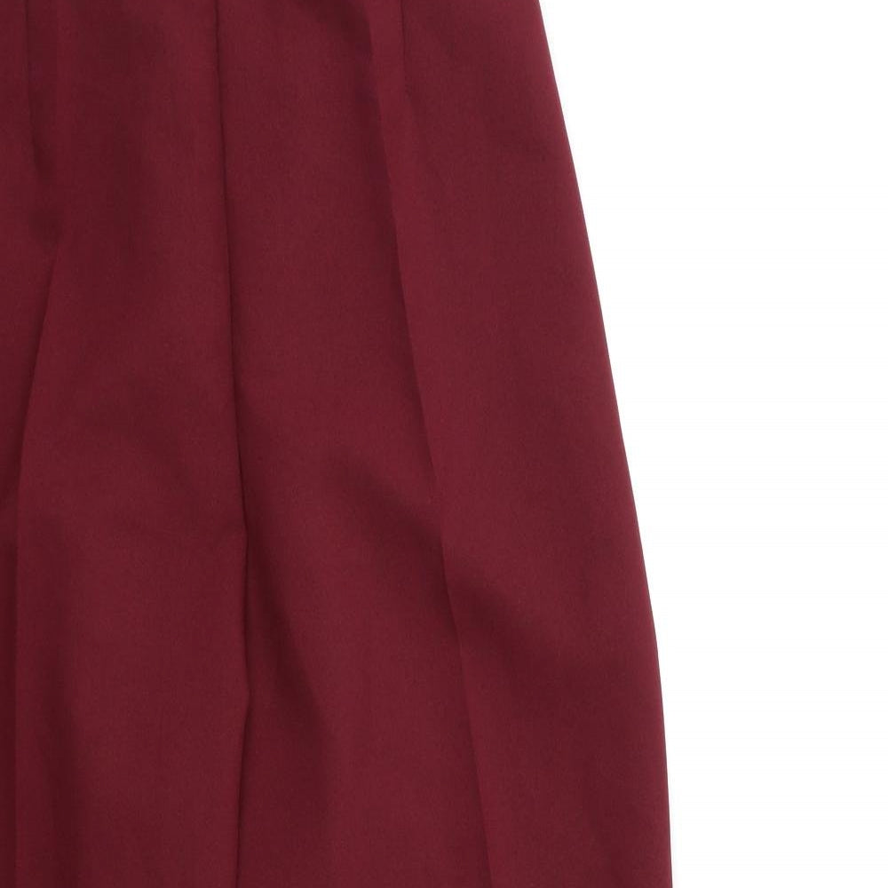 Preworn Womens Red   Trousers  Size S L26 in