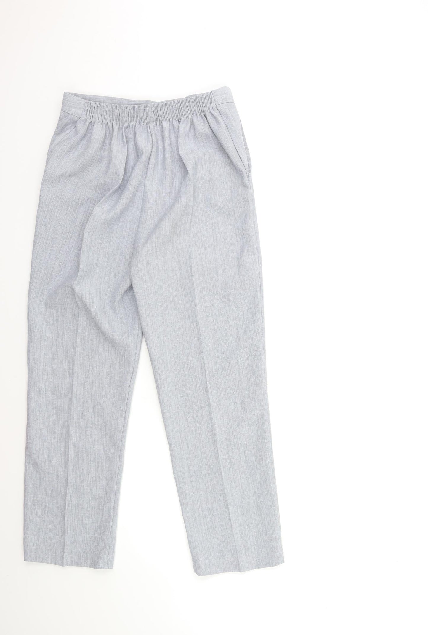 Preworn Womens Grey   Trousers  Size 10 L26 in