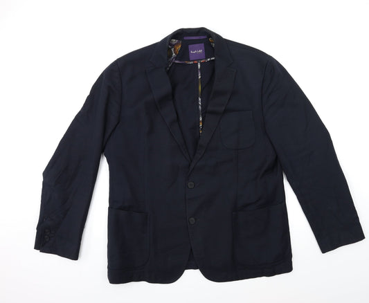 Purple Label Mens Blue   Jacket Suit Jacket Size 46