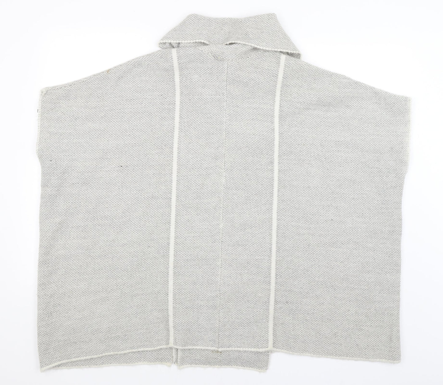 George Womens Grey   Wrap Jumper Size S