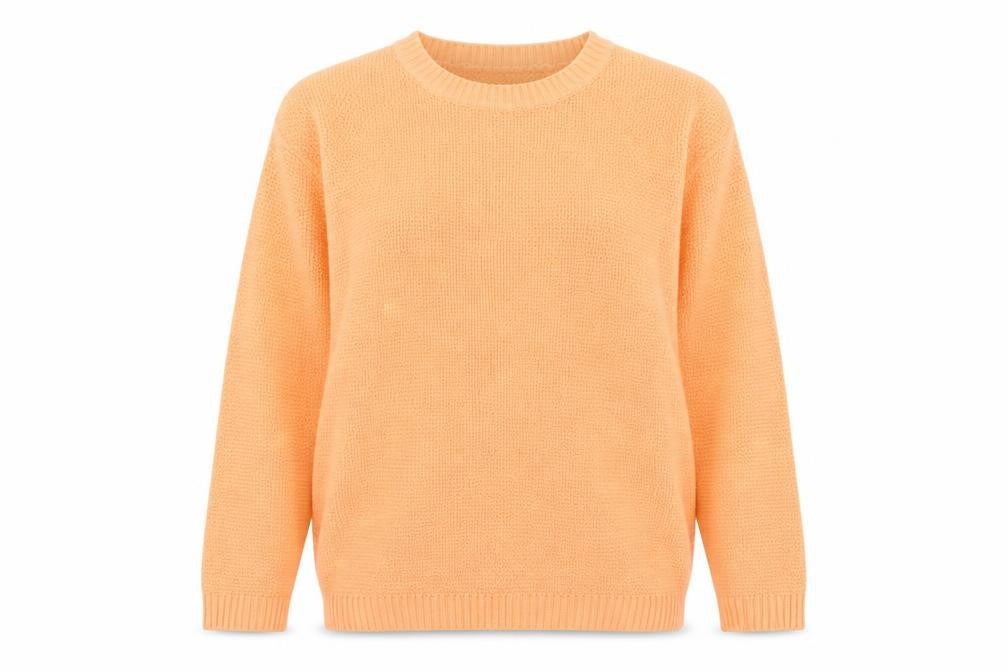 Boohoo Womens Orange   Pullover Jumper Size L
