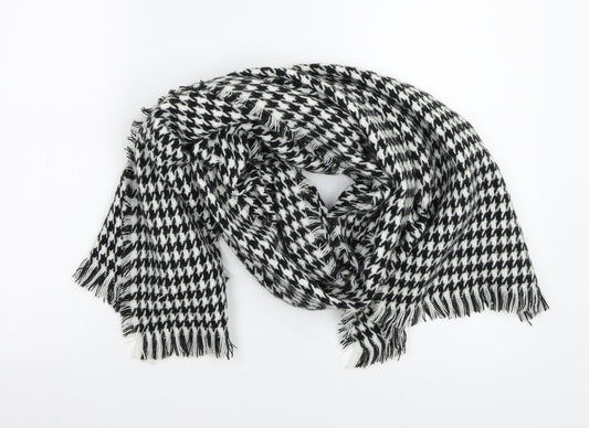 Preworn Womens White Check   Scarf