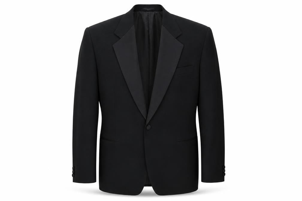 Greenwoods Mens Black   Jacket Suit Jacket Size 42