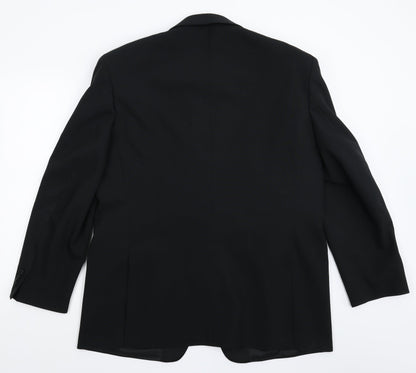 Greenwoods Mens Black   Jacket Suit Jacket Size 42