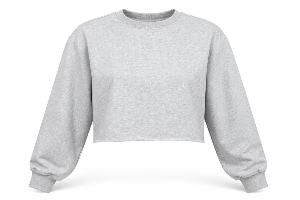 Divided Womens Grey   Pullover Sweatshirt Size XS  - Cropped