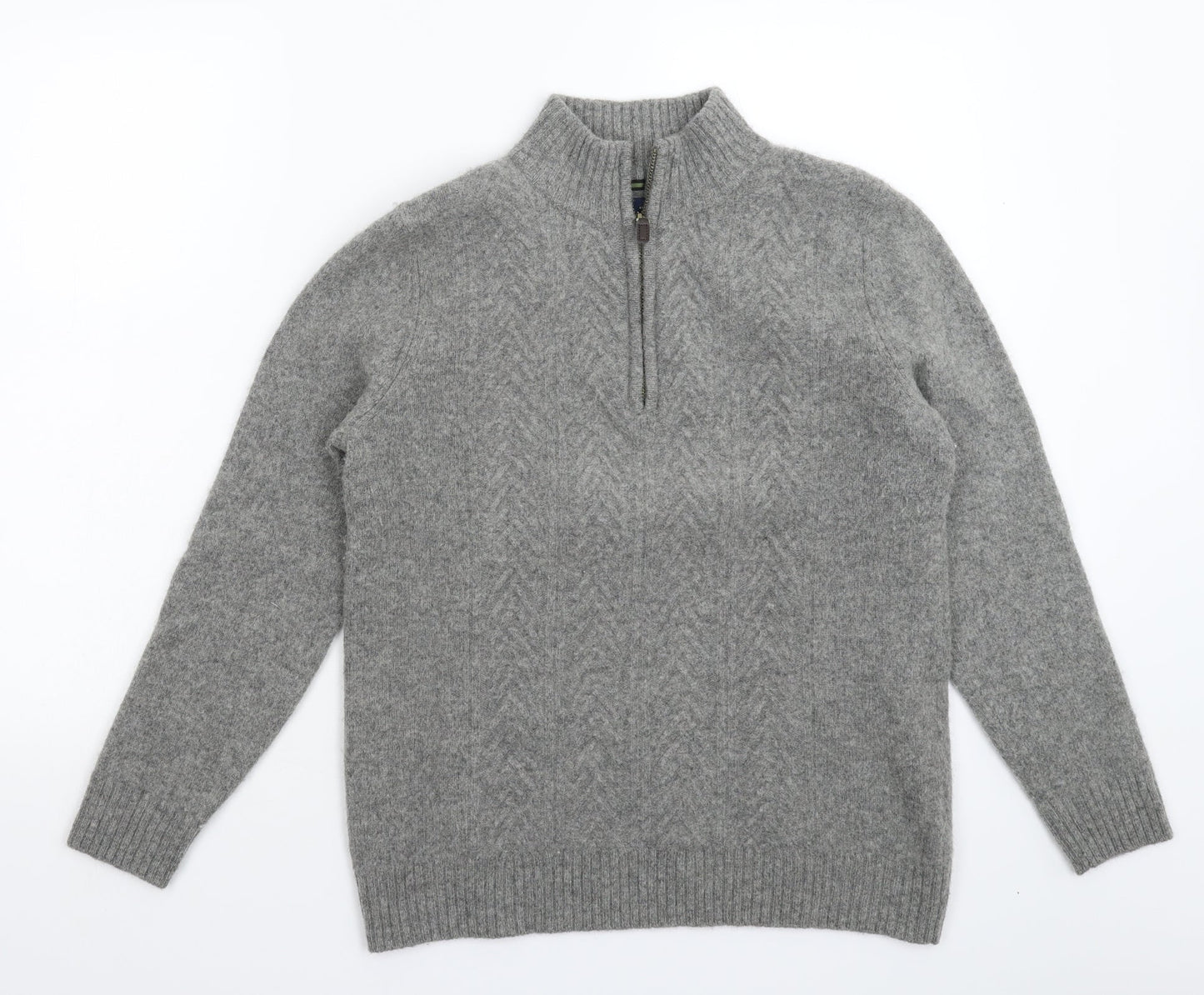Hammond Womens Grey  Knit Pullover Jumper Size M