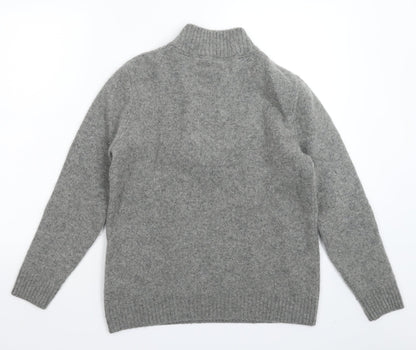 Back view of Hammond women’s grey knit jumper, size M