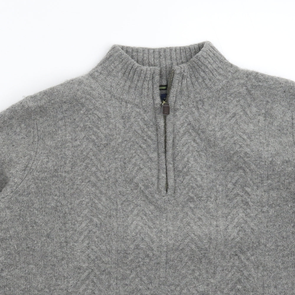 Hammond Womens Grey  Knit Pullover Jumper Size M