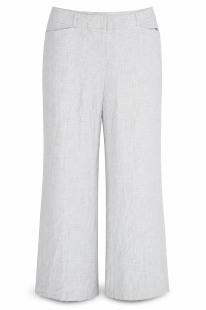 Preworn Womens Grey   Dress Pants Trousers Size 12 L30 in