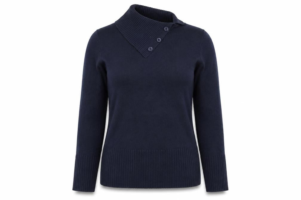 Store Twenty One Womens Blue  Knit Pullover Jumper Size 18