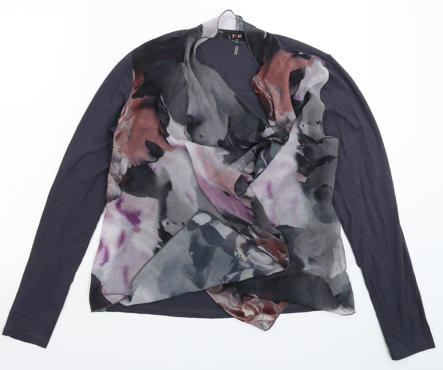 Yest Womens Multicoloured   Basic Blouse Size 10