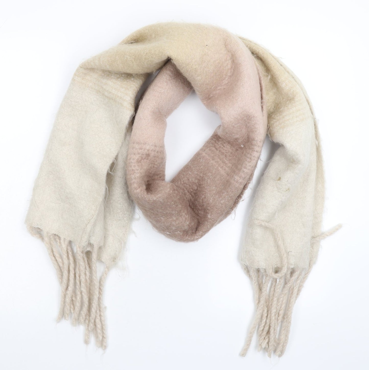 Preworn Womens Grey  Knit  Scarf