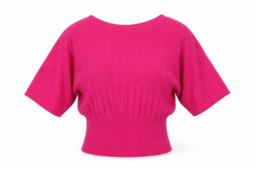 Luisa Conti Womens Pink   Pullover Jumper Size S