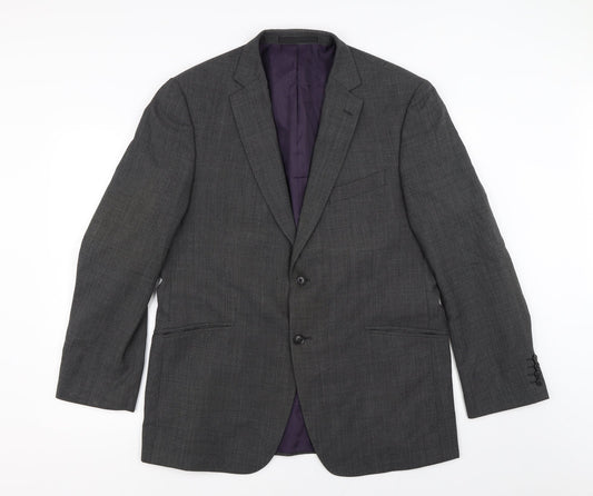 Marks and Spencer Mens Grey   Jacket Suit Jacket Size 42