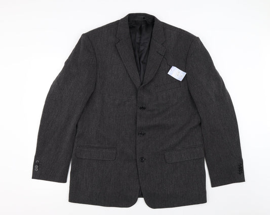 Loxley Mens Grey   Jacket Suit Jacket Size 42