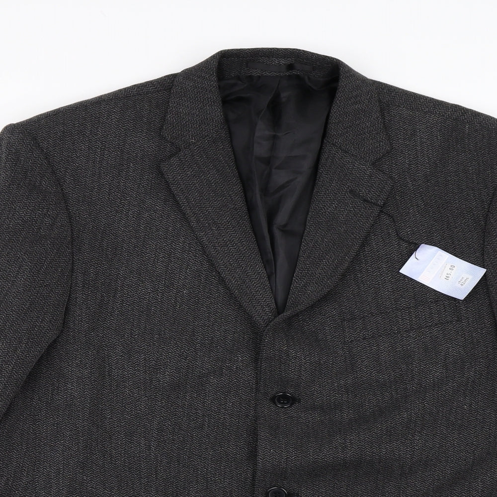 Loxley Mens Grey   Jacket Suit Jacket Size 42