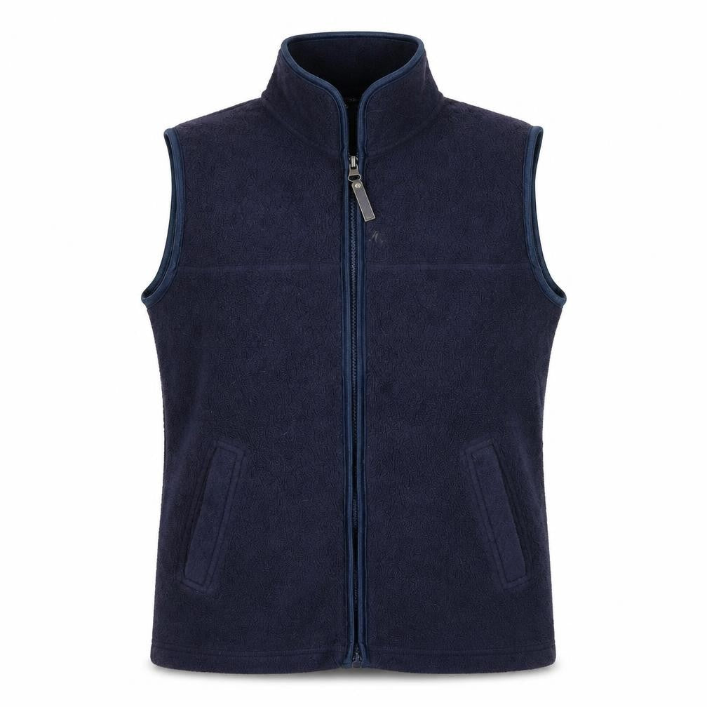 PARA Womens Blue   Gilet Poncho Size M