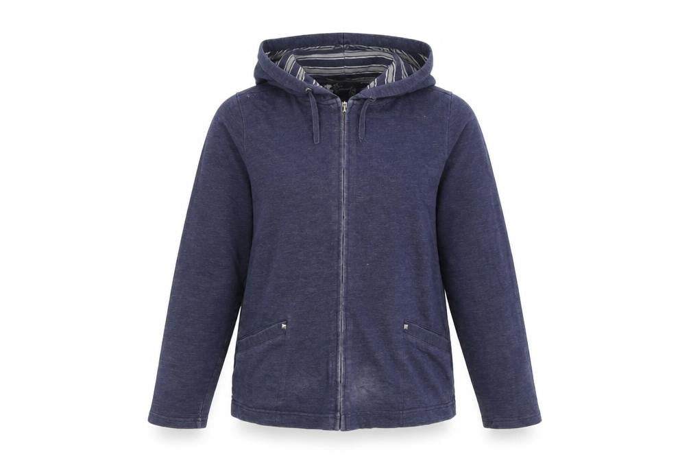 BM Womens Blue   Full Zip  Size S