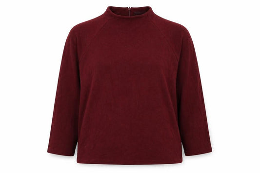 Marks and Spencer Womens Red  Jersey Pullover Sweatshirt Size 16