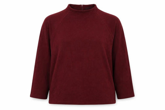 Marks and Spencer Womens Red  Jersey Pullover Sweatshirt Size 16