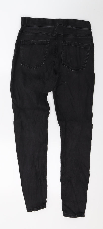 Preloved George Womens Grey  Denim Jegging Jeans Size 10 L27 in - Back