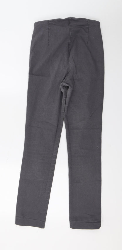 Preloved H&M Womens Grey  Denim Jegging Jeans Size 8 L27 in - Back