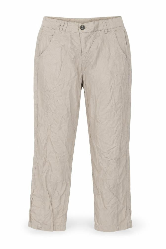 Street One Womens Brown   Cropped Trousers Size 34 in L26 in