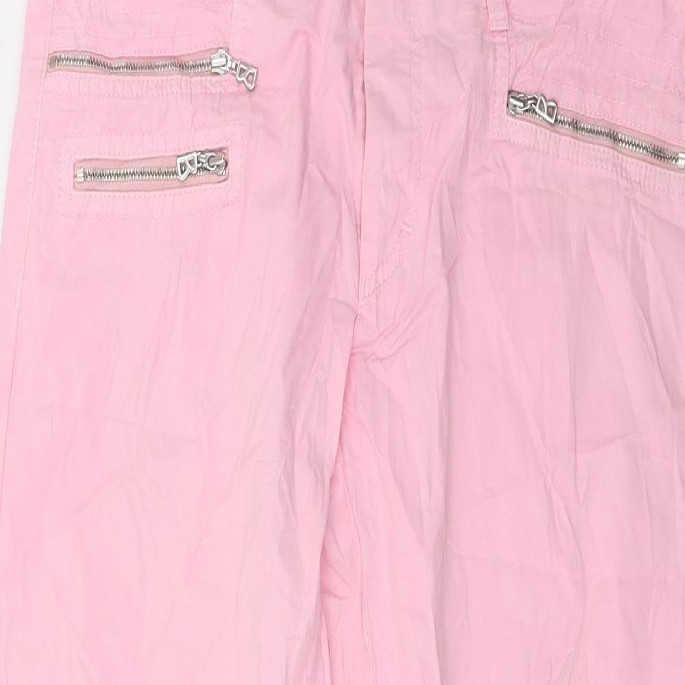 Preworn Womens Pink   Trousers  Size 10 L28 in