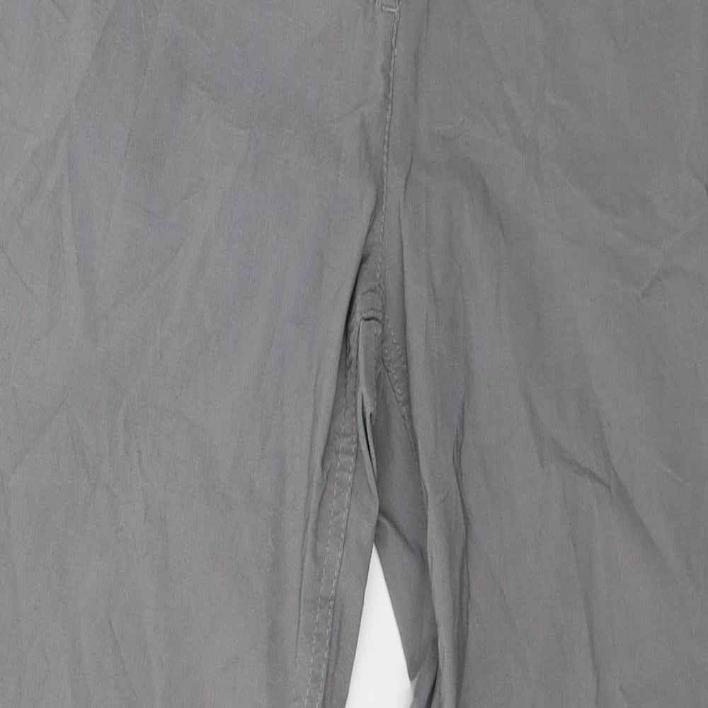 Preworn Womens Grey   Trousers  Size 34 in L28 in
