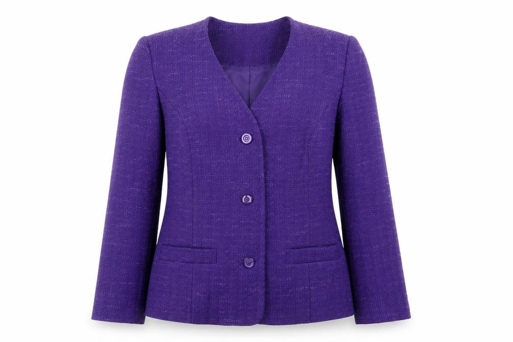EWM Womens Purple   Jacket  Size 14