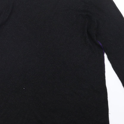 Preloved Bm Collection Womens Purple   Pullover Jumper Size M - Label