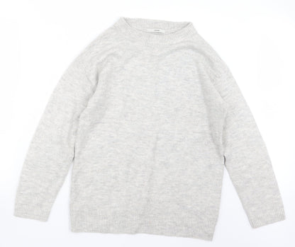 George Womens Grey  Knit Pullover Jumper Size 8