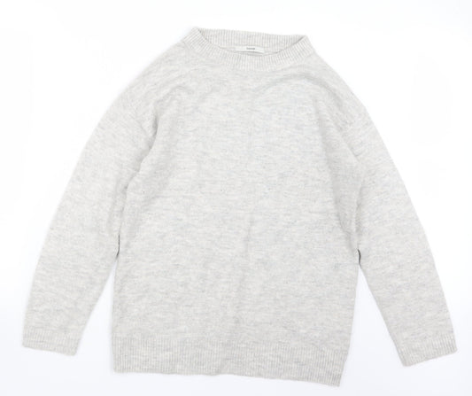 George Womens Grey  Knit Pullover Jumper Size 8