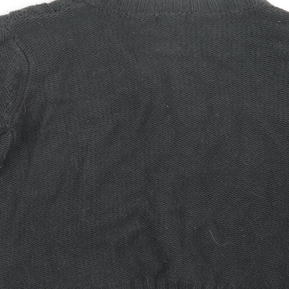 M&Co Womens Grey  Knit Cardigan Jumper Size XL