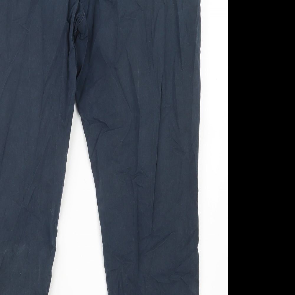 Marks and Spencer Womens Blue   Trousers  Size 16 L28 in