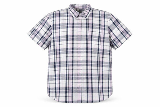 Cedarwood State Mens Orange Check Button-Up Size 2XL