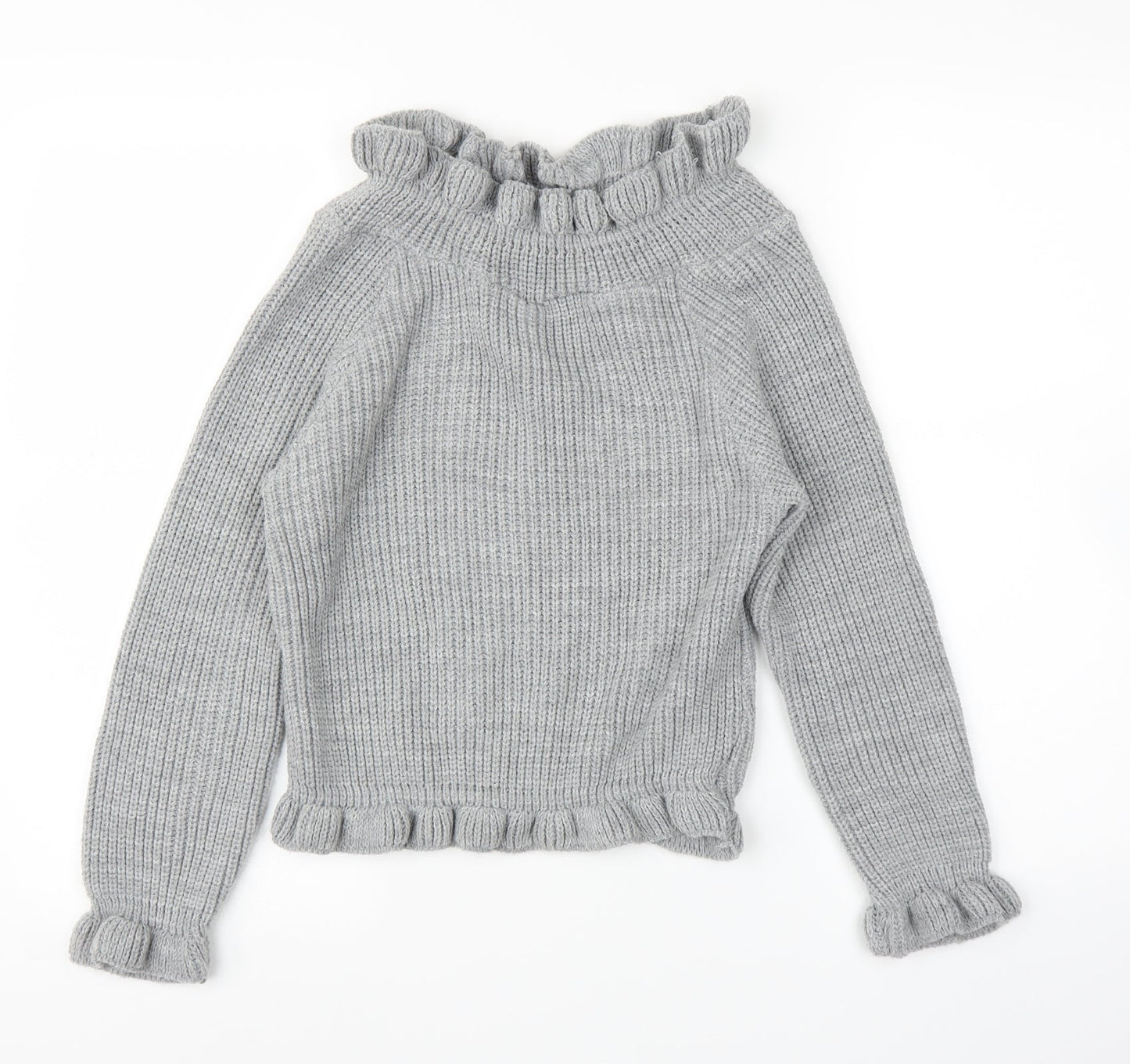 Misspap Womens Grey   Pullover Jumper Size S