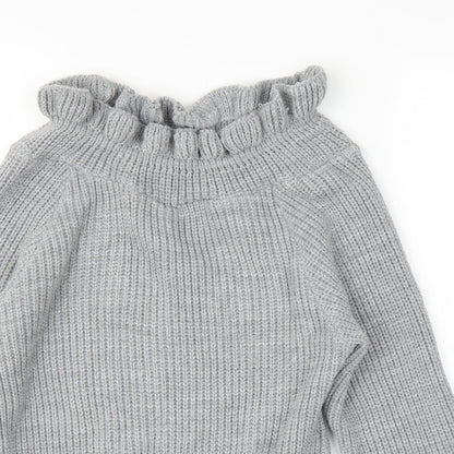 Preloved Misspap Womens Grey   Pullover Jumper Size S - Detail