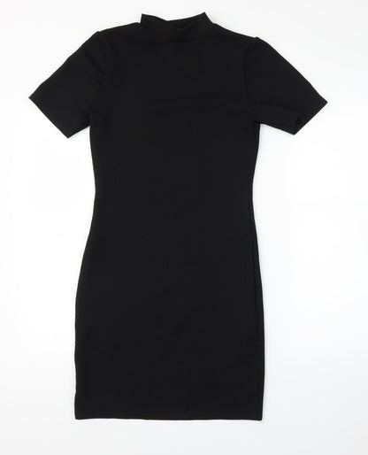 Bonnie & Clyde Womens Black   Sheath  Size S